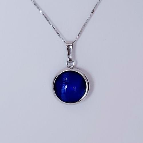 Collana Sole blu