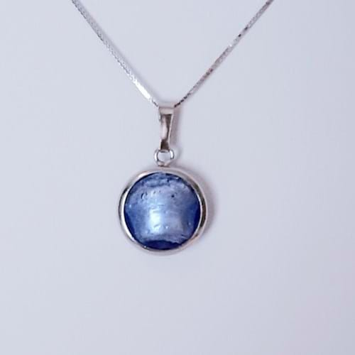 Collana Sole bluino