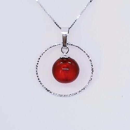 Collana Spring Anello rosso