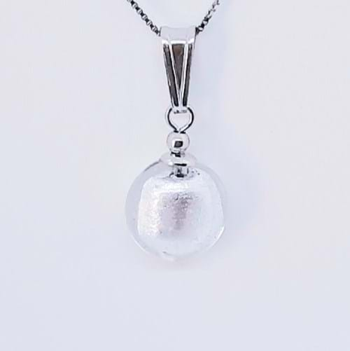 Collana Spring Disco argento