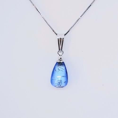 Collana Spring Goccia bluino