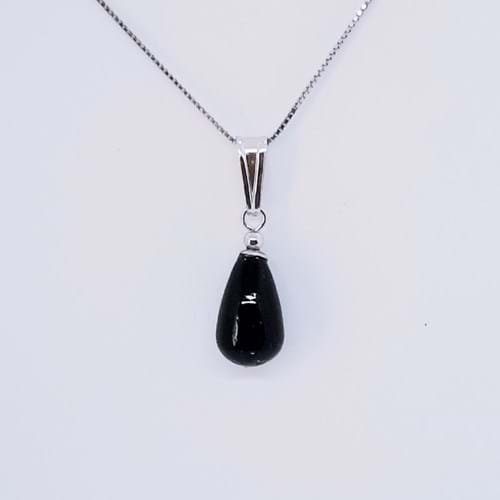 Collana Spring Goccia nero