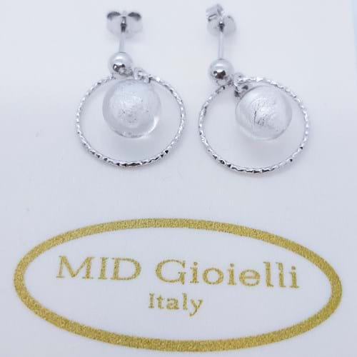 Orecchini Spring Anello argento